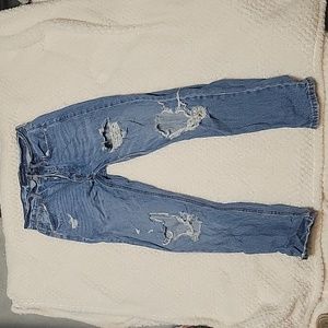Aeropostale 90's Super High Rise Straight Jeans